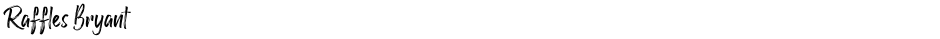 Raffles BryantDemo