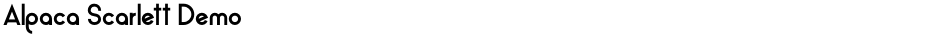 Alpaca Scarlett DemoDemo