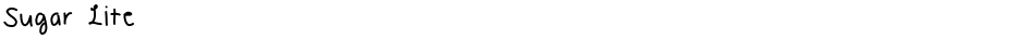 Sugar LiteDemo