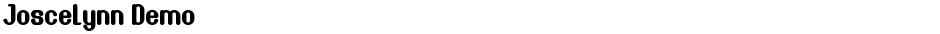 Joscelynn DemoDemo
