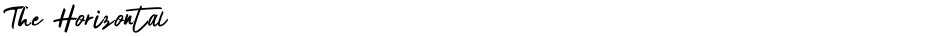 The HorizontalDemo