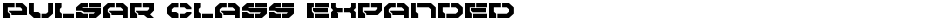 Pulsar Class ExpandedDemo