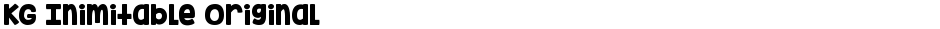 KG Inimitable OriginalDemo