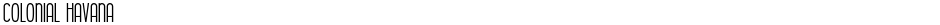 Colonial HavanaDemo