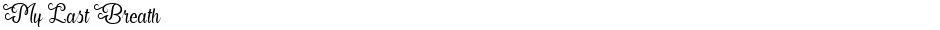 My Last BreathDemo