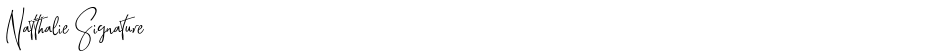 Natthalie SignatureDemo