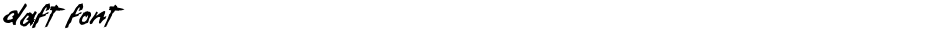 Daft FontDemo