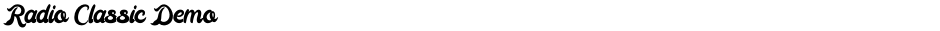 Radio Classic DemoDemo