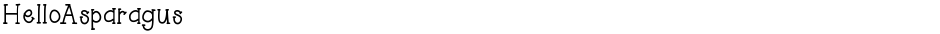 HelloAsparagusDemo