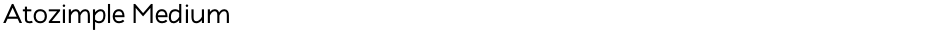 Atozimple MediumDemo