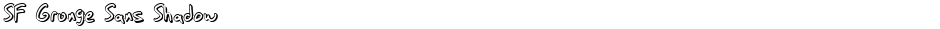 SF Grunge Sans ShadowDemo