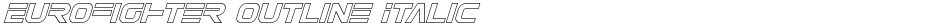 Eurofighter Outline ItalicDemo