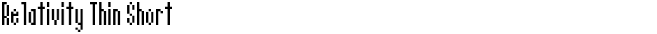 Relativity Thin ShortDemo