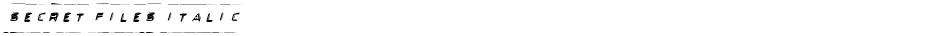 Secret Files ItalicDemo