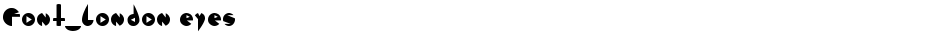 Font_london eyesDemo