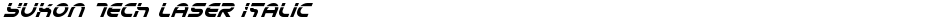 Yukon Tech Laser ItalicDemo