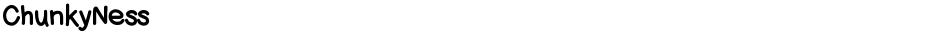 ChunkyNessDemo