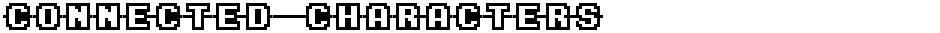 Connected CharactersDemo