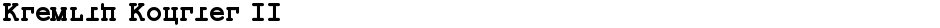 Kremlin Kourier IIDemo
