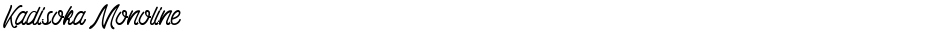 Kadisoka MonolineDemo