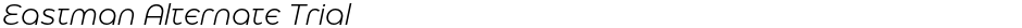 Eastman Alternate TrialDemo