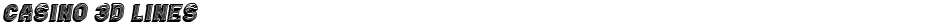 Casino 3D LinesDemo