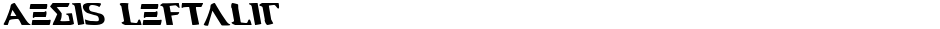 Aegis LeftalicDemo