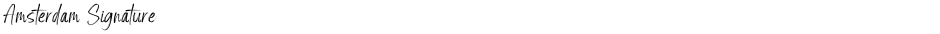Amsterdam SignatureDemo