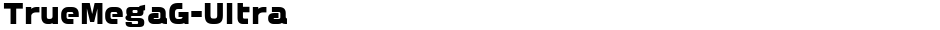TrueMegaG-UltraDemo