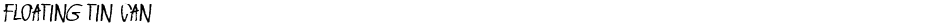 Floating tin canDemo