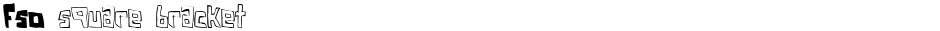 FSO square bracketDemo
