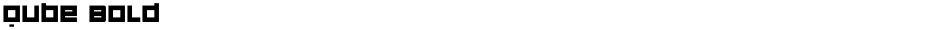 Qube BoldDemo