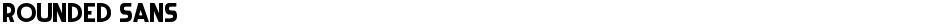 Rounded SansDemo