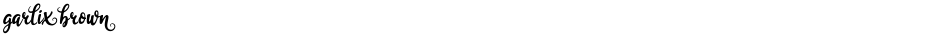 garliXbrowNDemo