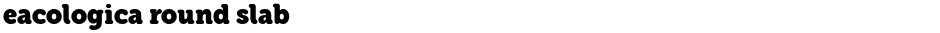 eacologica round slabDemo