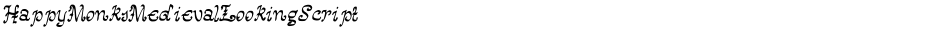 HappyMonksMedievalLookingScriptDemo