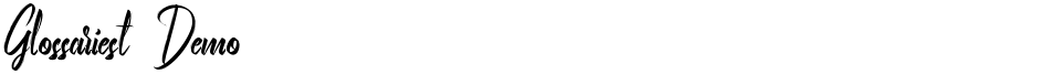 Glossariest DemoDemo