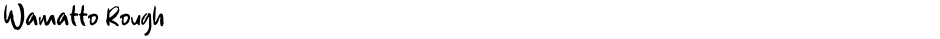 Wamatto RoughDemo