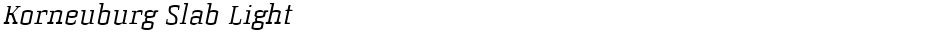 Korneuburg Slab LightDemo