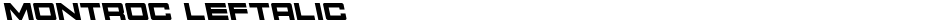 Montroc LeftalicDemo