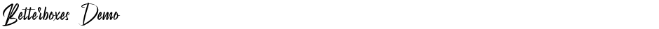 Betterboxes DemoDemo