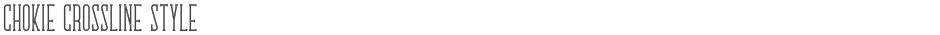 Chokie Crossline StyleDemo