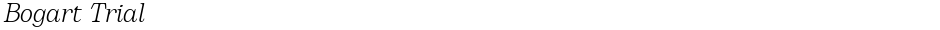 Bogart TrialDemo