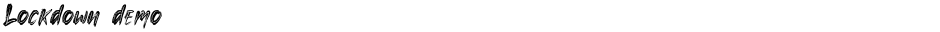 Lockdown demoDemo