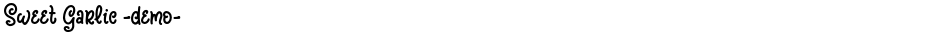 Sweet Garlic -demo-Demo