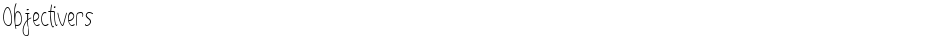 ObjectiversDemo