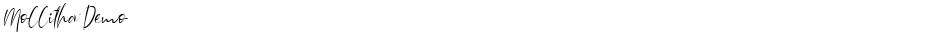 Mollitha DemoDemo