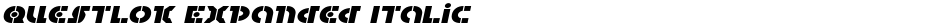 Questlok Expanded ItalicDemo
