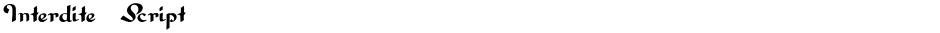 Interdite ScriptDemo