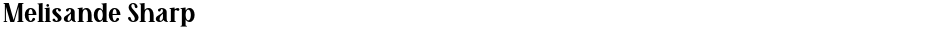 Melisande SharpDemo